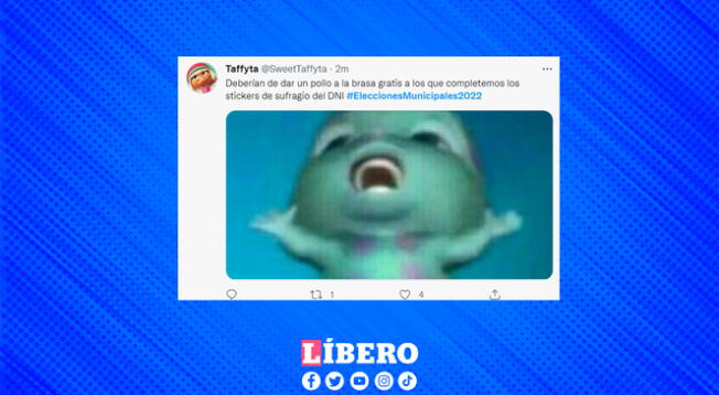 Un ciudadano completó los stickers de sufragio en su DNI e hizo una propuesta muy interesante.