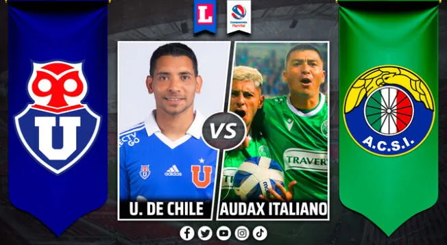 U de Chile vs. Audax Italiano juegan este lunes 3 de octubre