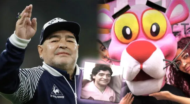 El conjunto rosado 'enamoró' a Diego Armando Maradona.