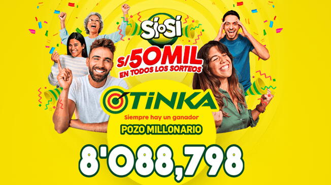 La Tinka: Conoce los resultados del sorteo del miércoles, 5 de octubre