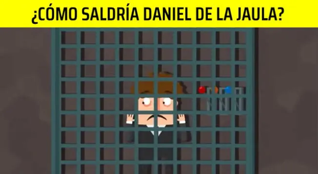 ¿Podrá salir? Ayuda a Daniel a encontrar una salida escogiendo una de las palancas