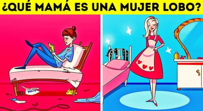 ¿Quién es una mujer lobo? Analiza y resuelve este misterio acertijo visual ¿Quién es una mujer lobo? Analiza y resuelve este misterio acertijo visual