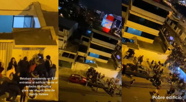 Alquilan edificio para ver show de Daddy Yankee en 'zona premium' y negocio termina en descontrol