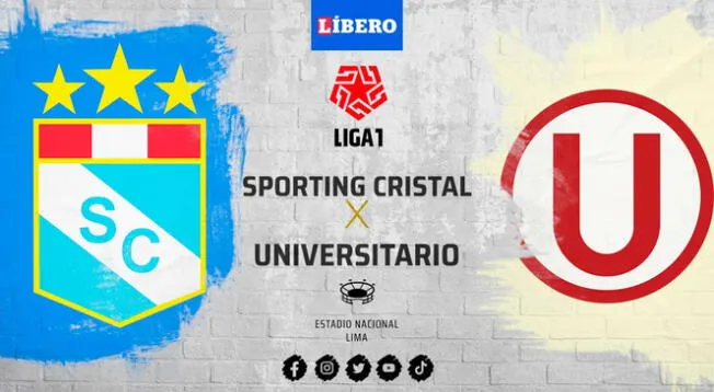 Sporting Cristal recibe a Universitario de Deportes