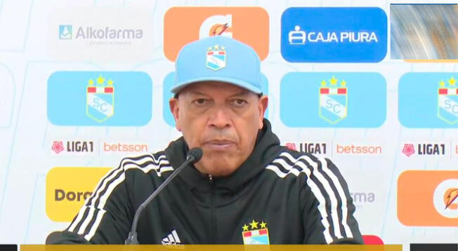 Roberto Mosquera apuntó con todo tras el empate de Sporting  Cristal