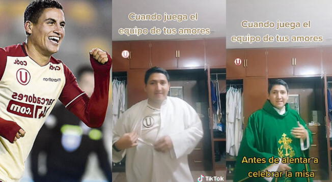 Sacerdote reveló que es hincha de Universitario de Deportes.