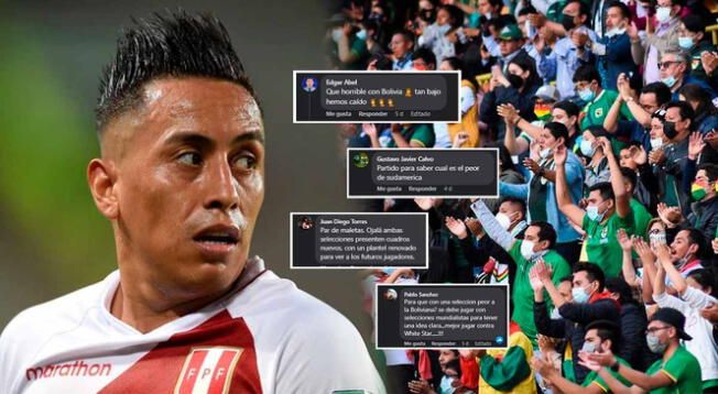 Bolivianos furiosos con el amistoso contra Perú