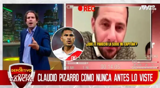 Paco Bazán arremetió contra Claudio Pizarro