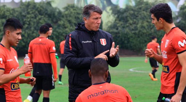 Selección Peruana Sub 23 viene siendo entrenada por Flavio Maestri