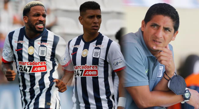 El entrenador de Alianza Lima se refirió a la posibilidad de juntar de Farfán y Hurtado.