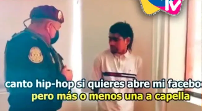 Vendedor de drogas es detenido, policía lo reta a rapear y lo sorprende con sus rimas