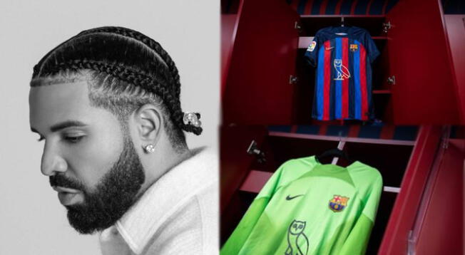 Barcelona usará un emblema en honor a la carrera de Drake, que llegó a las 50. 000 millones de reproducciones en Spotify.
