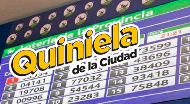 Resultados de Quiniela de la Ciudad del 15 de octubre.