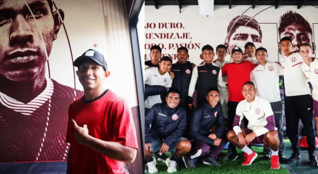Edison Flores visitó el Centro Deportivo de Alto Rendimiento de Universitario
