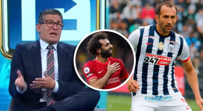 Erick Osores compara jugada de Hernán Barcos con gol de Mohamed Salah