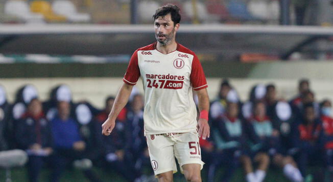 Claudio Yacob llegó como refuerzo de Universitario para el Torneo Clausura