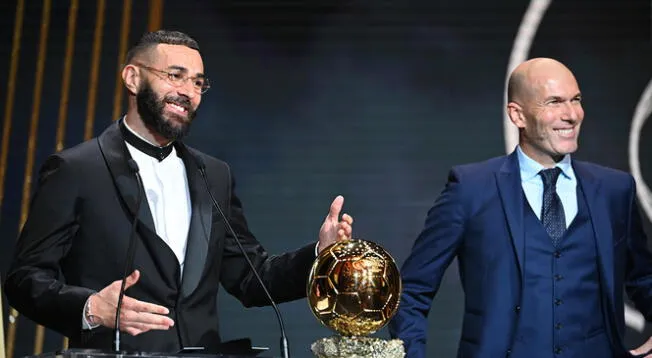 Karim Benzema fue premiado como Balón de Oro