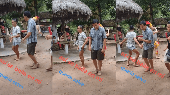 Juelix sorprende bailando danza típica de la Selva