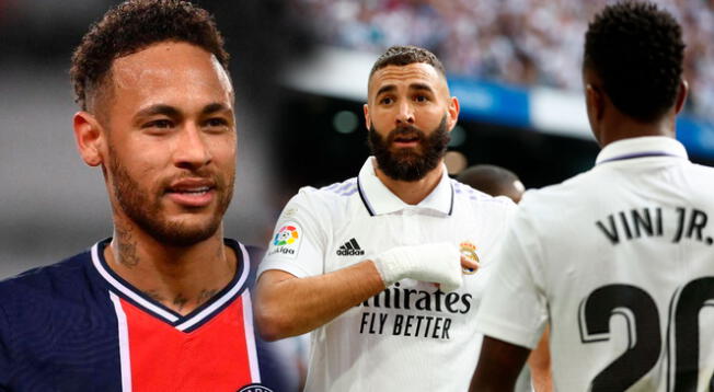 Neymar se refirió al Balón de Oro de Karim Benzema y se vaciló del octavo puesto a Vinicius