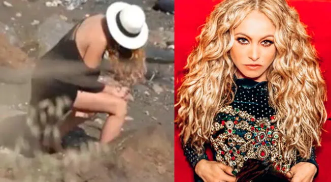 En el 2013 un paparazzi captó a Paulina Rubio orinando cuando estaba a bordo de un yate.