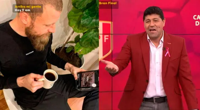 Checho Ibarra arremete contra Redmayne por autógrafo y foto con café peruano: "eso es cacha"