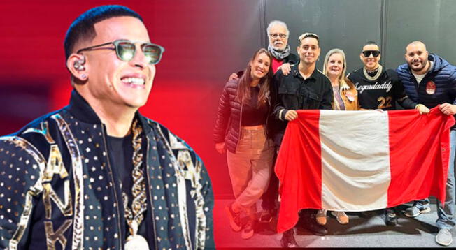 Daddy Yankee compartió tiempo con familia de 'Pato' Quiñones: "Fue una noche especial"