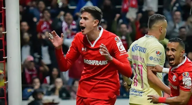 Toluca venció a América en la primera semifinal de la liguilla