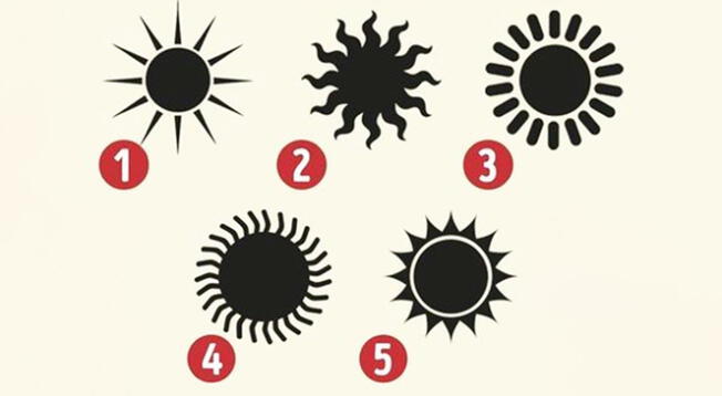 Elige un sol y deja que este test de personalidad revele datos únicos de ti