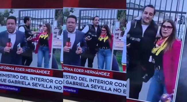 Reportera que aceptó cigarro con un 'ya pues', vuelve a cometer 'blooper' en plena transmisión