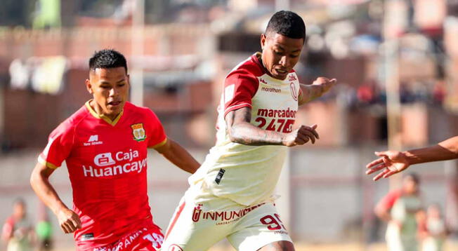 Universitario enfrenta a Sport Huancayo en el Estadio Monumental de Ate