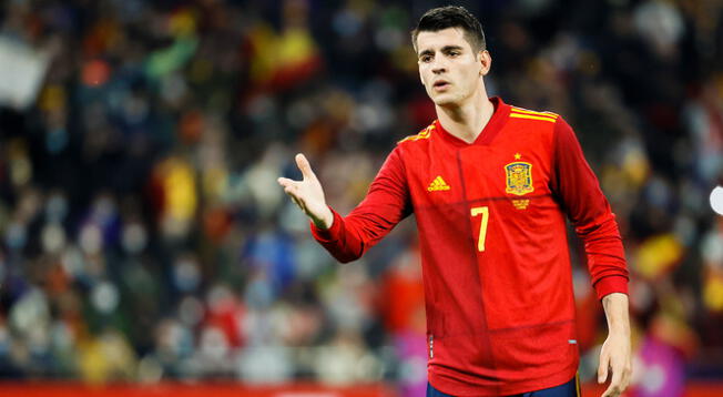 España: Álvaro Morata, 27 goles con su selección y la principal referencia en ataque