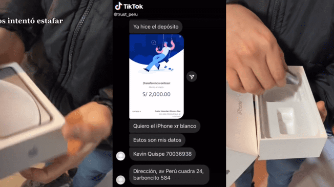TikTok: ¡El estafador salió estafado! Comerciante intentó darle lección a delincuente
