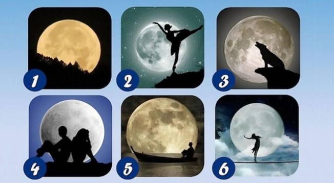 Escoge una luna y descubre increíbles revelaciones sobre tu personalidad con este test