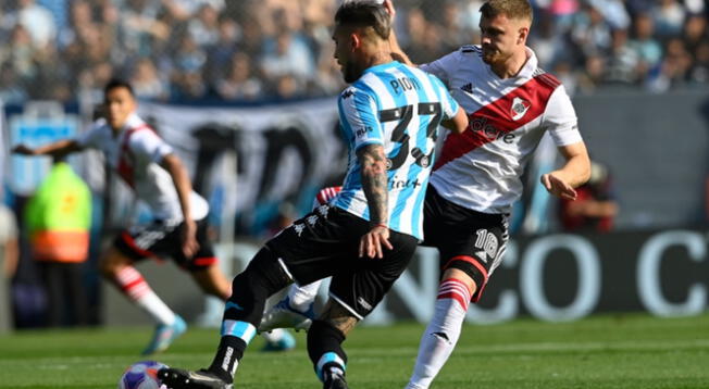 River superó a Racing por la Liga Profesional Argentina
