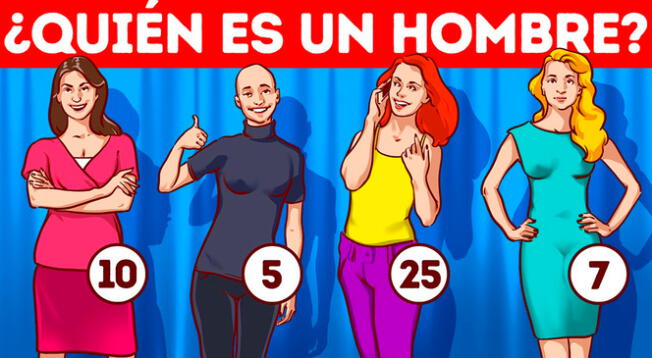 Descubre quién es un hombre en solo 5 segundos.