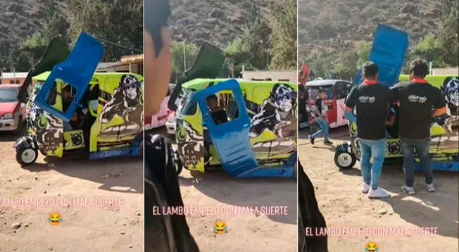 TikTok: fan de Transformes convierte su mototaxi en un 'Optimus Prime'