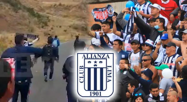 Hinchas de Alianza Lima caminaron largas horas para llegar a Ayacucho FC