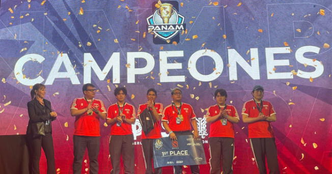 Equipo peruano campeón de Dota 2 en IESF Panam Open 2022