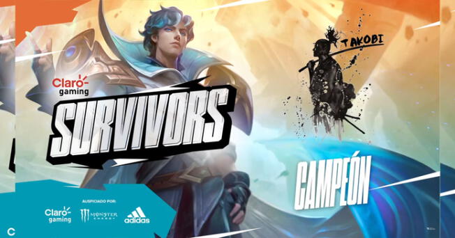 Takobi campeón Claro gaming SURVIVORS Season 6