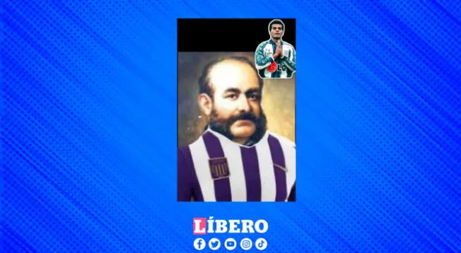 Hinchas de Alianza Lima convirtiero a Miguel Grau en blanquiazul en honor al triunfo de Grau ante Cristal.