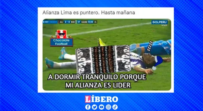 Alianza Lima es puntero y los hinchas descansarán hasta el fin de semana con esa idea.