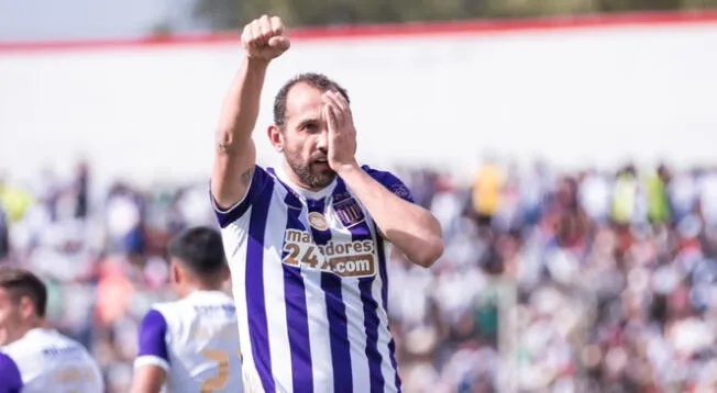 Hernán Barcos anotó el único gol de Alianza Lima