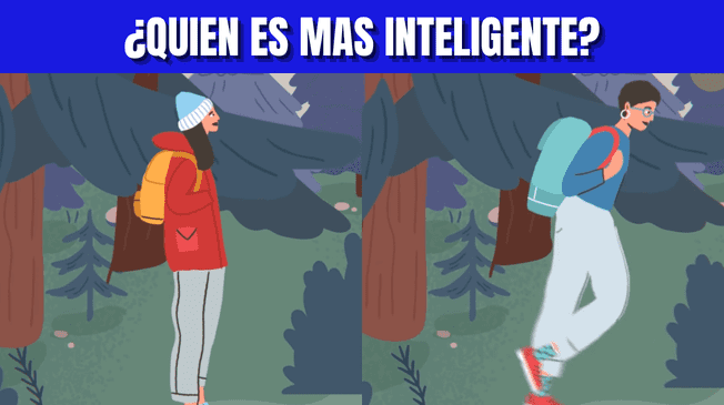 Acertijo visual: ¿Quién es más inteligente? Averígualo en 5 segundos