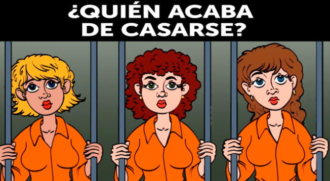 ¿Qué prisionera acaba de casarse? El acertijo que solo un GENIO podrá resolver en 3 segundos ¿Qué prisionera acaba de casarse? El acertijo que solo un GENIO podrá resolver en 3 segundos