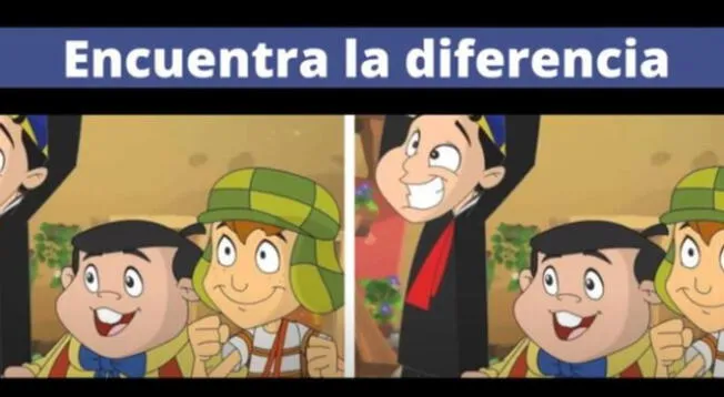 ¿Podrás hallar la única diferencia? Diviértete resolviendo este reto de 'El Chavo del 8'