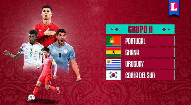 Grupo H Mundial Qatar 2022: fixture completo, hora y cómo ver EN VIVO los partidos Grupo H Mundial Qatar 2022: fixture completo, hora y cómo ver EN VIVO los partidos