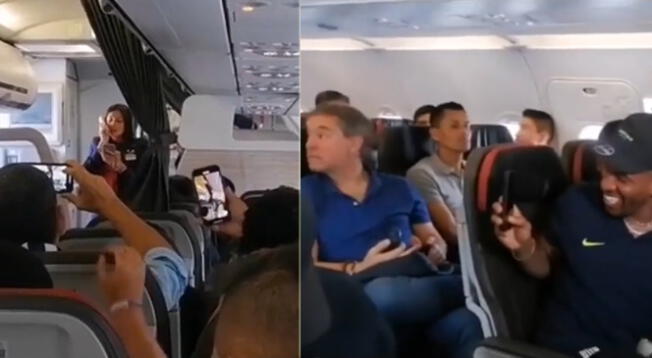 Aeromoza dedica alentador mensaje al plantel de Alianza Lima tras victoria en Ayacucho