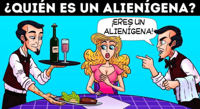 ¿Quién es un extraterrestre? Solo el 5% de personas superaron este acertijo en tiempo récord ¿Quién es un extraterrestre? Solo el 5% de personas superaron este acertijo en tiempo récord