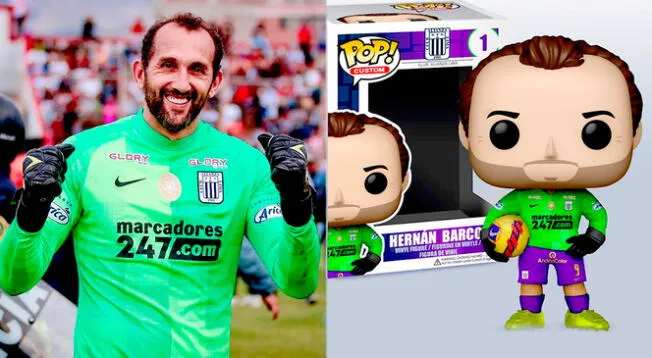 ¿Es igualito? Hincha presenta funko pop del 'Pirata' Barcos.