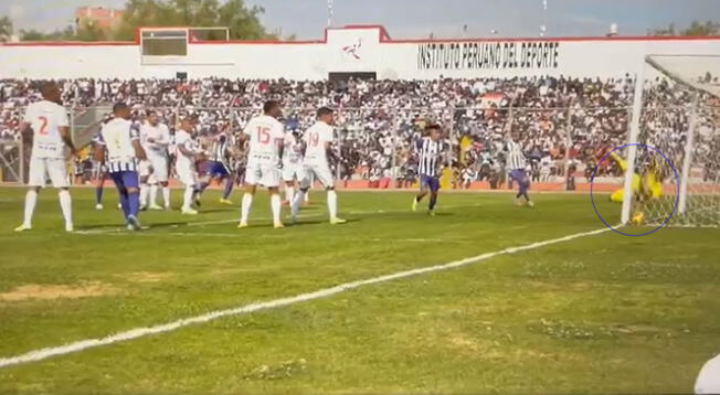 Alianza Lima mostro video que comprobaría veracidad de gol de Hernán Barcos
